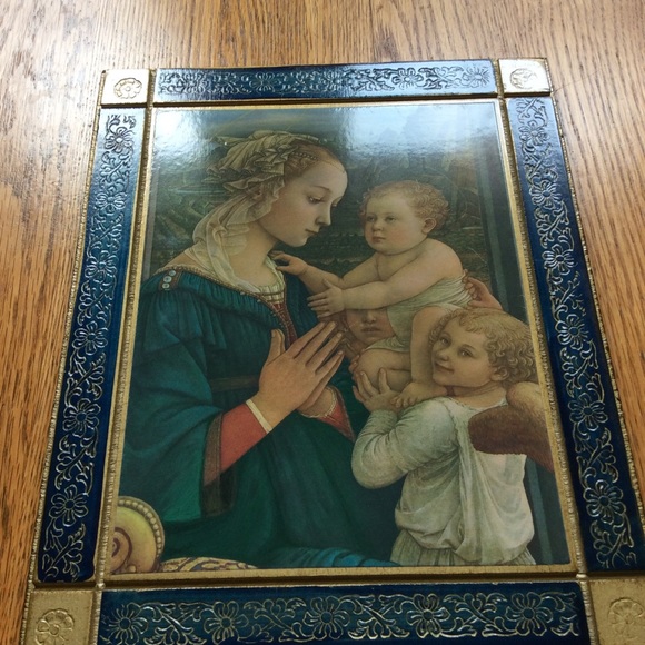 The Uffizi Maddona: By Fra Filippo Lippi. - Picture 11 of 12